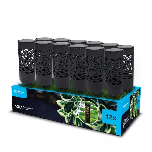 Modee Lighting LED Szolár Napelemes Leszúrható Lámpa GS032 (31cm) (12db/display)