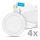 Modee LED Panel Kerek - Felszerelhető P-series 18W 6000K (1980 lumen) P4 ERP