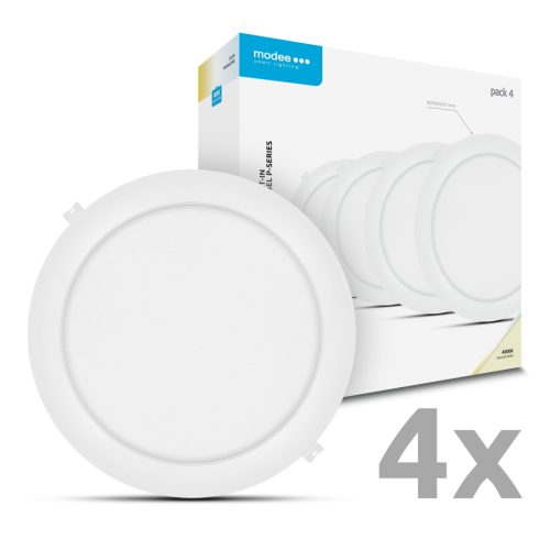 Modee LED Panel Kerek - Beépíthető P-series 24W 4000K (2640 lumen) P4 ERP