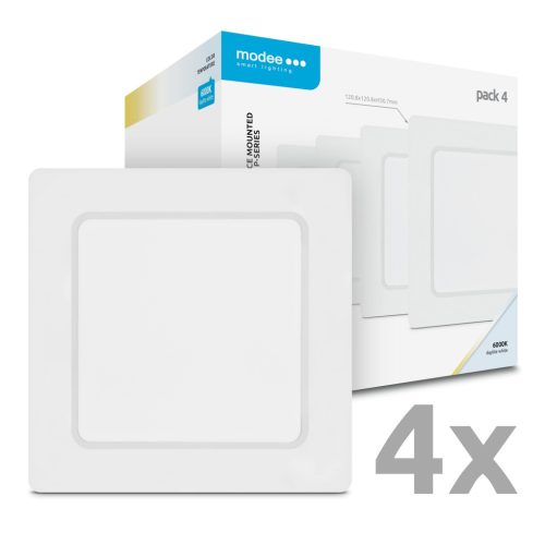Modee LED Panel Négyzet - Felszerelhető P-series 6W 6000K (660 lumen) P4 ERP