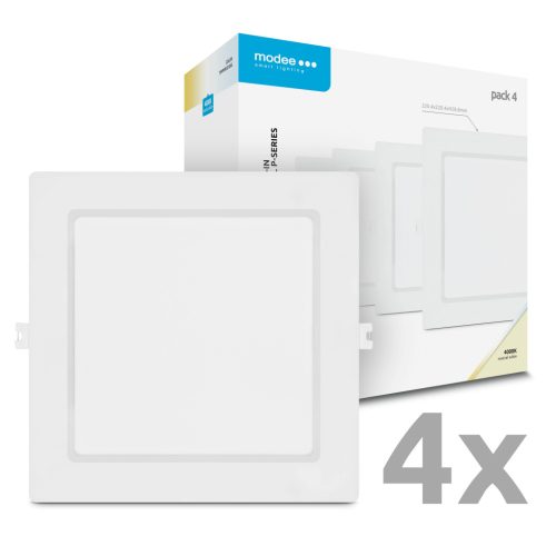 Modee LED Panel Négyzet - Beépíthető P-series 18W 4000K (1980 lumen) P4 ERP