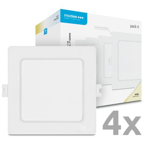 Modee LED Panel Négyzet - Beépíthető P-series 6W 4000K (660 lumen) P4 ERP