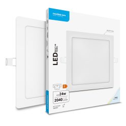   Modee Lighting LED Panel Négyzet - Beépíthető 24W 6000K (2040 lumen) A-series