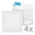 Modee LED Panel Négyzet - Beépíthető P-series 24W 6000K (2640 lumen) P4 ERP