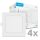 Modee LED Panel Négyzet - Beépíthető P-series 6W 6000K (660 lumen) P4 ERP