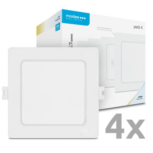 Modee LED Panel Négyzet - Beépíthető P-series 6W 6000K (660 lumen) P4 ERP