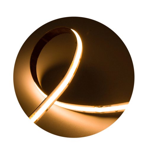 Modee LED Szalag DC24V 10W/m COB-480LED/m 8mm IP20 2700K (1030 lumen/m) B5