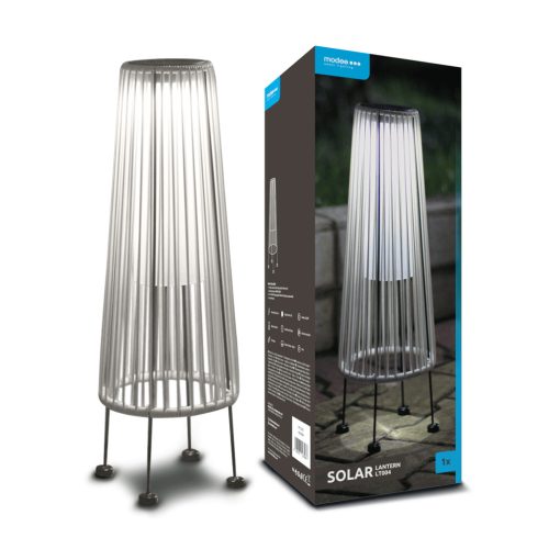 Modee Lighting LED Szolár Napelemes Lámpás LT004 (H48x17x17cm)