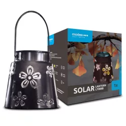   Modee Lighting LED Szolár Napelemes Lámpás LT008B (H11xD11,5cm) fekete