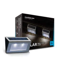   Modee Lighting LED Szolár Napelemes Fali Lámpa WS108 (2db/doboz)
