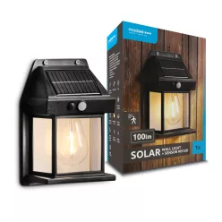   Modee Lighting LED Szolár Napelemes Fali Lámpa WS128 + sensor (1db/doboz)
