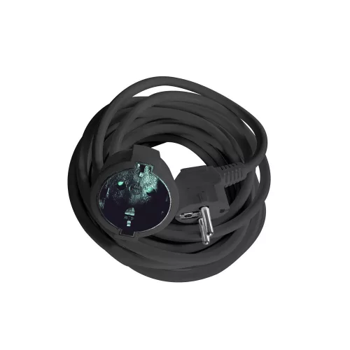 Technik Professional Hosszabbító (lengokábel) Fekete 3m kábellel 3x1,5mm2 16A