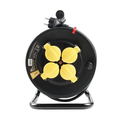 Technik Industrial Kábeldob 4-er 25m 1,5mm2 H07RN-F (IP44) 16A