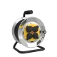 Technik Industrial Kábeldob 4-er 25m 1,5mm2 H07RN-F (IP44) 16A Fémház