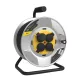 Technik Industrial Kábeldob 4-er 50m 1,5mm2 H07RN-F (IP44) 16A Fémház