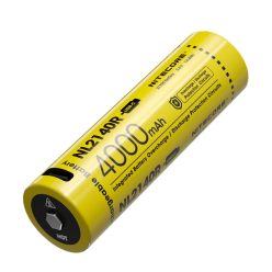   Nitecore Kellék Akkumulátor 21700 NL2140R USB-C tölthető 4000mAh 3,6V B1