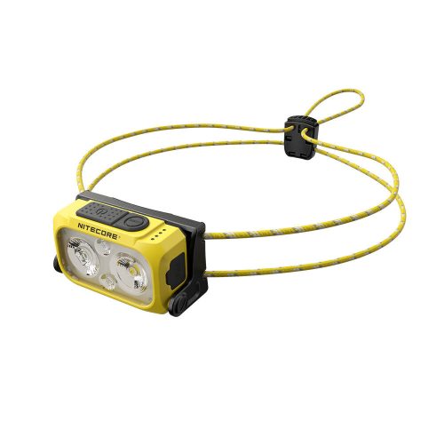 Nitecore Fejlámpa NU21 (Beépített Akkumulátor) HP LED (360 lumen) Sárga