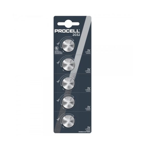 Duracell PROCELL Gombelem Lithium CR2032 (3V) B5