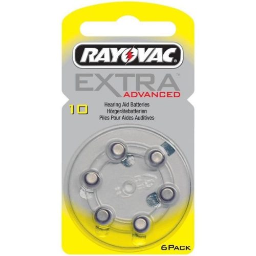 Rayovac Extra Hallókészülék Elem 10 B6