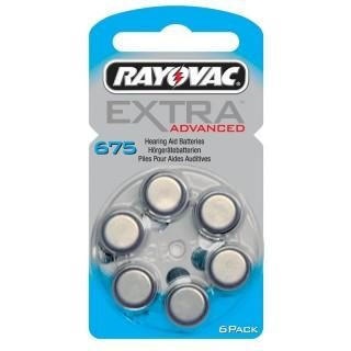 Rayovac Extra Hallókészülék Elem 675 B6
