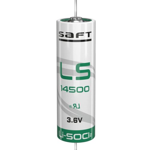 Saft Lithium Ceruza Elem LS14500 AA 3.6V 250mA Axial