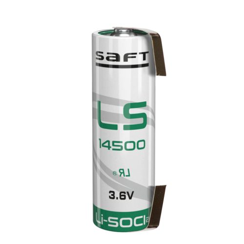 Saft Lithium Ceruza Elem LS14500 AA 3.6V 250mA + U forrfül