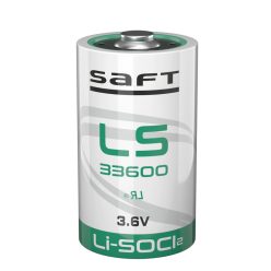 Saft Lithium Góliát Elem LS33600 D 3,6V 400mA