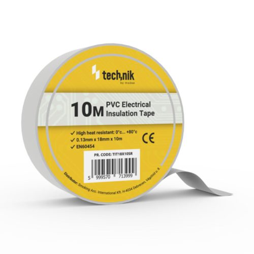 Technik - Szigetelőszalag 0,13mm x 18mm x 10m Ezüst