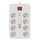 Technik Professional Elosztó 8 utas 1,5m kábel 1,5mm2  + 3 USB + kapcsoló 16A