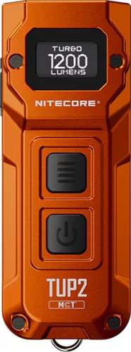 Nitecore Elemlámpa TUP 2 (Akkumulátoros) MCT UHE LED (1200 lumen) Narancs