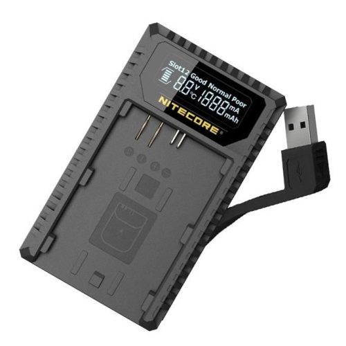 Nitecore Kellék Akkumulátor Töltő Canon Kamerához UCN1