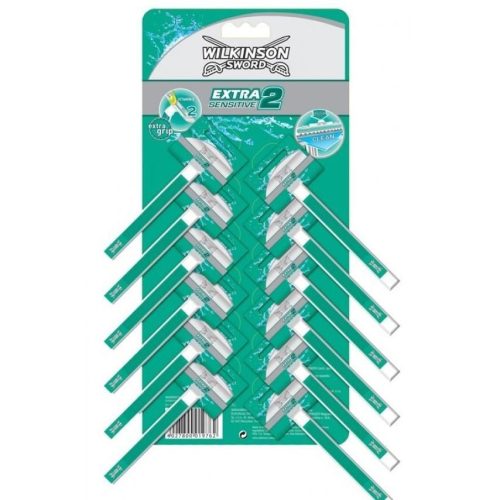 Wilkinson Extra2 Sensitive 1's Eldobható Borotva Férfi (kartella)