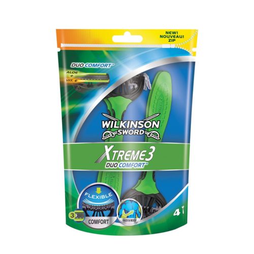 Wilkinson Xtreme 3 Duo Comfort 4 db-os eldobható borotva