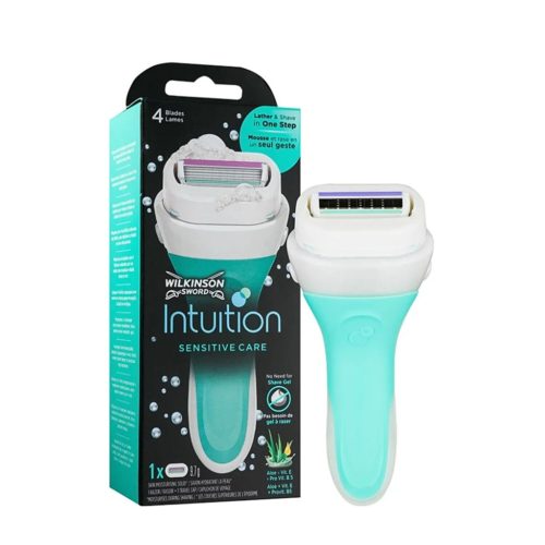 Wilkinson Intuition Sensitive Care borotva készülék + 1 betét Női