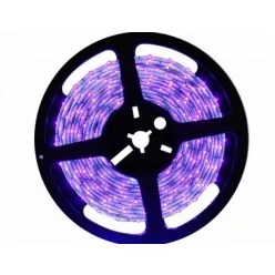   LEDmaster Prémium 60 LED/méteres 12 V-os kültéri lila LED szalag 5m/ tekercs