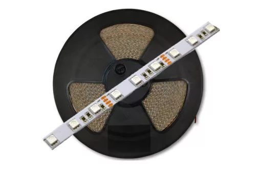 MasterLED 60 LED/méteres 12 V-os beltéri RGB 5050 LED szalag 5 m / tekercs