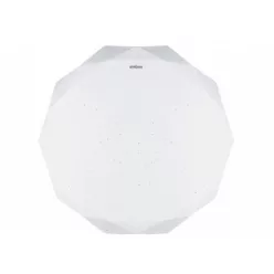   Strühm Diana 16 W-os ø350 mm sokszög alakú natúr fehér mennyezeti lámpa IP44-es védettségű