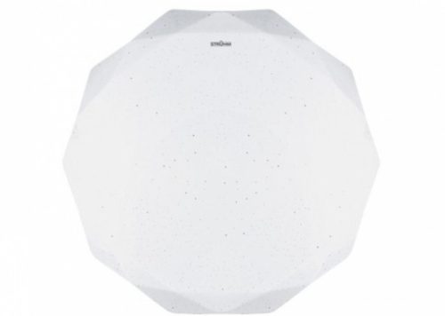 Strühm Diana 16 W-os ø350 mm sokszög alakú natúr fehér mennyezeti lámpa IP44-es védettségű