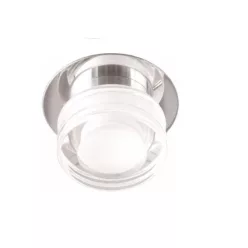   Strühm Iza 6 W-os ø80 mm natúr fehér mennyezeti lámpa IP44-es védettségű