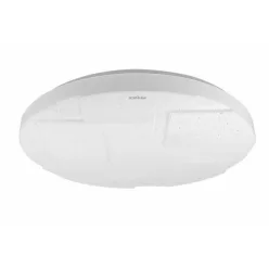   Strühm Tetris 24 W-os ø370 mm kör alakú natúr fehér mennyezeti lámpa IP44-es védettségű