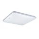 Strühm Adis 28 W-os 330x330 mm négyzet alakú mozgásérzékelővel ellátott natúr fehér mennyezeti lámpa IP44-es védettségű