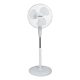 Eurolamp állóventilátor fehér színű, kerek talppal 60W