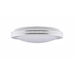   Strühm Soleo 16 W-os ø350 mm kerek natúr fehér mennyezeti lámpa IP44-es védettségű