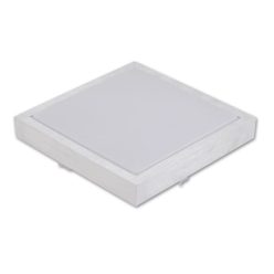   MasterLED Solen 270x270 mm négyzet alakú fehér mennyezeti lámpa E27 foglalattal