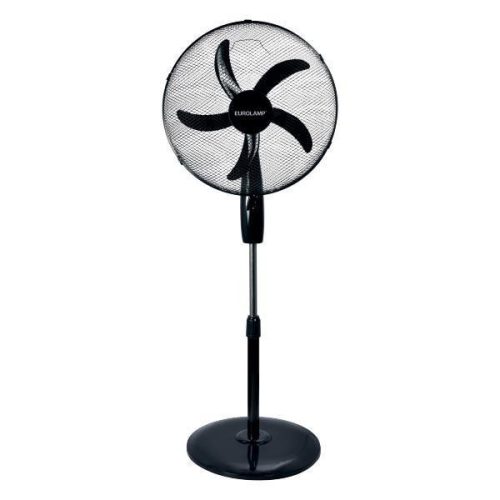 Eurolamp fekete állóventilátor 60W 