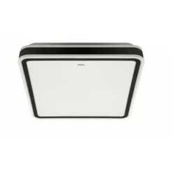   Strühm Aurelia 24 W-os 330x330 mm négyzet alakú natúr fehér mennyezeti lámpa IP44-es védettségű