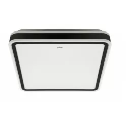   Strühm Aurelia 48 W-os 430x430 mm négyzet alakú natúr fehér mennyezeti lámpa IP44-es védettségű