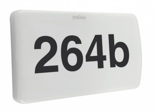 Strühm Morgan 12 W-os házszám világító lámpa