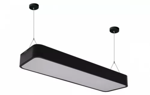 Strühm Flara 24 W-os natúr fehér fekete függesztett lámpa