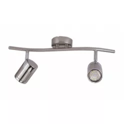   Strühm Olaf króm/matt króm 2-es mennyezeti lámpa GU10-es foglalattal